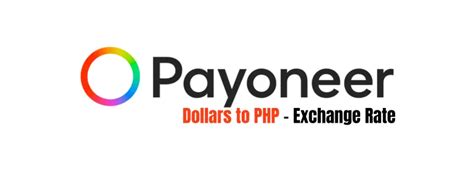payoneer exchange rate usd to php|1 USD to PHP .